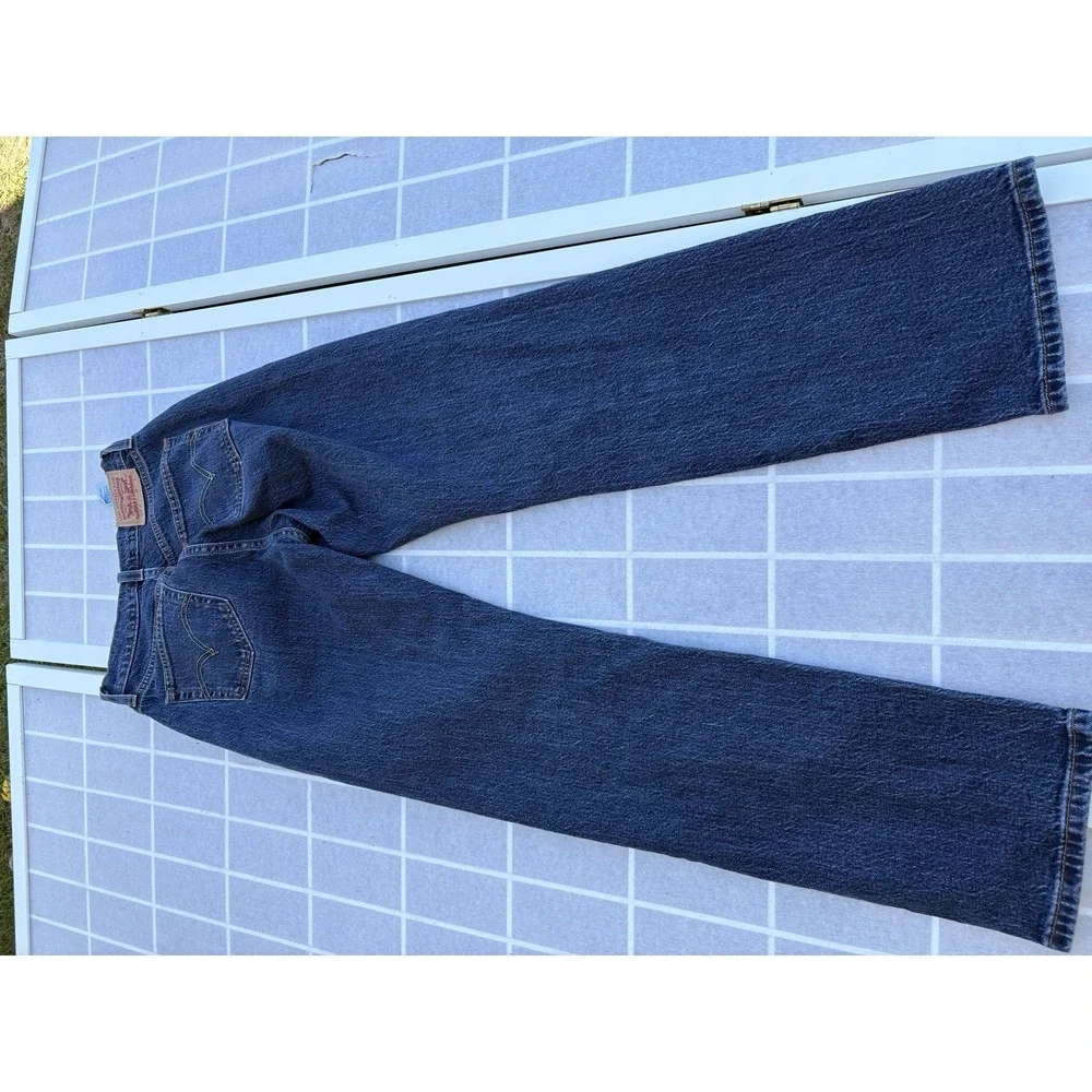 Levi's 501 Curve Jeans Women Dark Wash Button Fly 24 x 30 Super High Rise Sz‎ 00